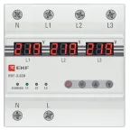 Реле выбора фаз с дисплеем RVF-3-63А PROxima