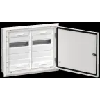 TITAN 5 Корпус металлический ЩРв-48 (2х24) 505х625х130мм IP31 белый (одна дверь)