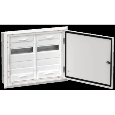 TITAN 5 Корпус металлический ЩРв-48 (2х24) 505х625х130мм IP31 белый (одна дверь)