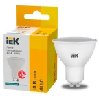 Лампа LED ALFA PAR16 софит 10Вт 230В 4000К GU10 (6шт)IEK