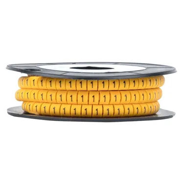 Маркер кабельный 6.0кв.мм 1 (350ед) (ЕС-3)