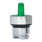 Механизм переключателя исполнительный ХB4 зеленый на 2 положения возвратный без фиксации с подсветкой с короткой ручкой PROxima