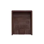 Заглушка (20х10) (4 шт) Plast под темное дерево