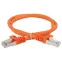 Патч-корд категории 6 FTP PVC 0.5м оранжевый