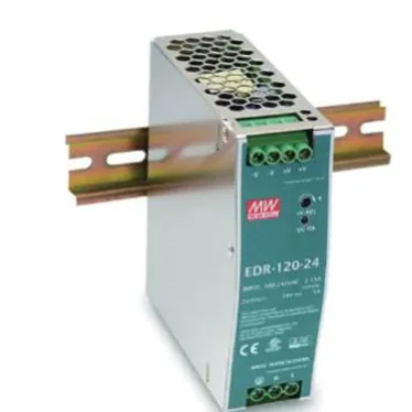 Источник питания на DIN-рейку 24 В,5 А,120ВТ, MEANWELL, I класс защиты, 40х125х113мм