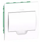 Щит распределительный встраиваемый белый City9 (ЩРв-П-8) дверь белая на 8 модулей IP40