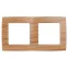 Рамка на 2 поста, Эра12, дуб, 12-5002-09