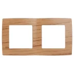 Рамка на 2 поста, Эра12, дуб, 12-5002-09