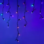 Светодиодная гирлянда ARD-EDGE-CLASSIC-2400x600-BLACK-88LED-LIVE RGB (230V, 6W) | 026015 | Arlight