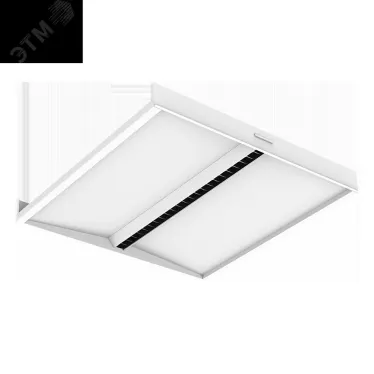 Светильник светодиодный SOFT/OT Comfort офис. встр. 595*595*50мм 30Вт 4000К IP20 отраж света, 65 °, UGR «15 | V1-A0-O0558-10000-2003040 | VARTON