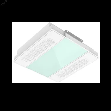 Светильник светодиодный с UV-блоком встр. 30Вт 595*595*126мм 6500К IP54 с защ.силик.стекл GlWBioguard мат. | V1-C0-0UV70-10G06-5403065 | VARTON