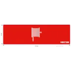 Пиктограмма (Наклейка)  "ПОЖАРНЫЙ КРАН" для светильника Basic IP65 | V5-EM02-60.002.041 | VARTON