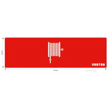 Пиктограмма (Наклейка)  "ПОЖАРНЫЙ КРАН" для светильника Basic IP65 | V5-EM02-60.002.041 | VARTON