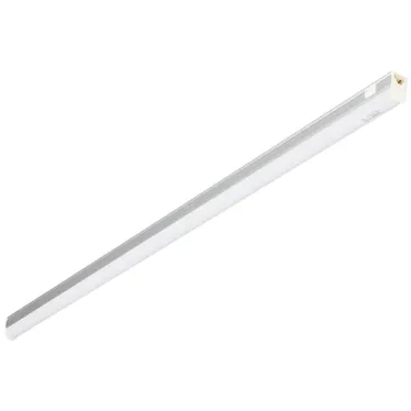 ULI-L02-10W-4200K-SL Линейный светильник LED (аналог Т5), 800Lm, 4200К, выключатель на корпусе. Цвет корпуса - серебристый
