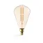Лампа светодиодная LED Vintage Filament Straight ST164 6W E27 164*297mm Amber 890lm 2700K 1/6 | 157802118 | Gauss
