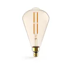 Лампа светодиодная LED Vintage Filament Straight ST164 6W E27 164*297mm Amber 890lm 2700K 1/6 | 157802118 | Gauss