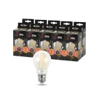 Лампа светодиодная F-LED A60-11W-827-E27 (филамент, груша, 11Вт, тепл, Е27) (10/100/1500)