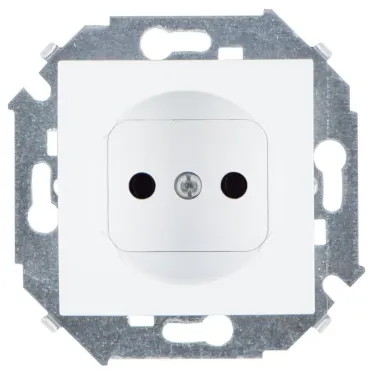 15 Розетка 2P 16А 250В винтовой зажим белый