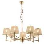 Люстра Edna 2082-307 7 х Е14 40 Вт классика