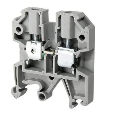 Клемма ЗНИ-4 мм.кв. серый