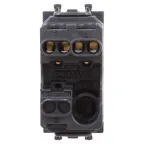 Avanti Выключатель ''Черный квадрат'', 16A, 1 модульный