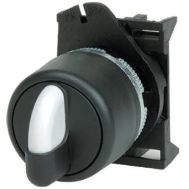 Переключатель на 3 положения с фиксацией стандартная ручка зеленый