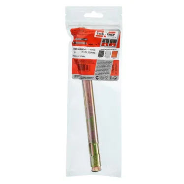 Болт анкерный 16х220 с гайкой (1шт)