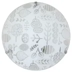 Светильник Лужок 250 НПБ 01-60-130 М15 матовый белый кл.штамп металлик ИУ