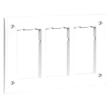 Connect Рамка на 3 S-модуля к монтажной коробке SBM250, Сима Про, белый