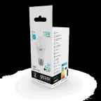 Лампа светодиодная LED 15 Вт 1450 лм 4100К А60 груша нейтральный E27 AC 220В Elementary Gauss