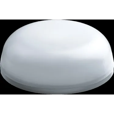 Светильник светодиодный ДБП-12w с оптико-акустическим датчиком 4000K 900Лм круглый пластиковый IP54 белый