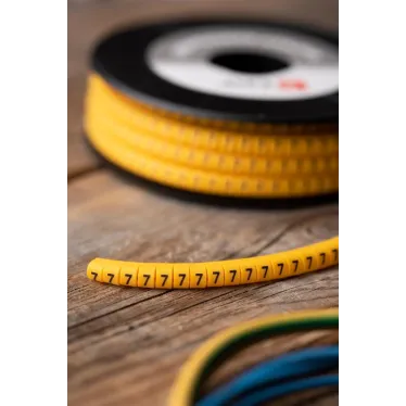 Маркер кабельный 2.5кв.мм 7 (1000ед) (ЕС-1)