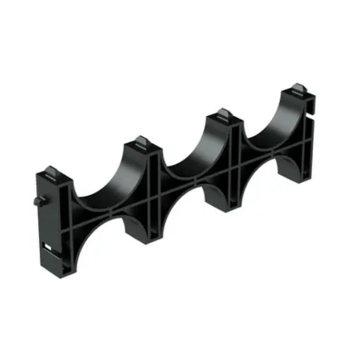 Держатель расстояния (кластер) 50мм для двустенныx труб тройной