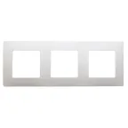 ETIKA Рамка 3 поста слоновая кость