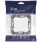 Переключатель промежуточный, 10АХ-250В, Эра Elegance, белый,14-1108-01