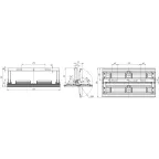 Светильник светодиодный консольный уличный Unit2 340/44000 К14 44000лм 360Вт 5000К IP67 0,98PF 70Ra i Кп«1 лира| DU340K14-5K-I-L | Diora