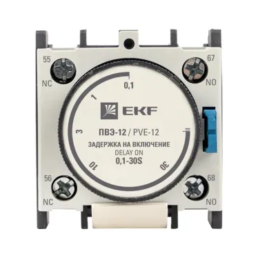 Приставка времени включения ПВЭ-12 0.1-30 NO+NC