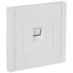 FORTE@PIANO Розетка компьютерная RJ45 кат.6 FP231 белый IEK