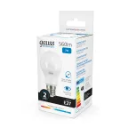 Лампа светодиодная LED Elementary A60 7W E27 560lm 6500K | 23237A | Gauss