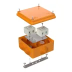 Коробка огнестойкая для о/п 40-0300-FR10.0-4 Е15-Е120 100х100х50