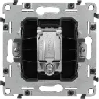 Valena ALLURE Розетка ТВ оконечная 10дБ 0-862 МГц С лицевой панелью Белая