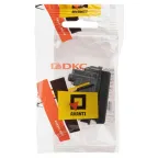 Avanti Кнопка модульная, , Черный матовый, 1 модуль