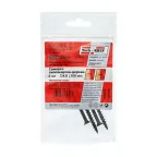 Саморез гипсокартон/дерево 4,8х100 черный (4шт) - пакет