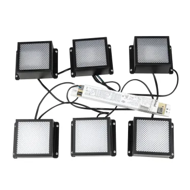 СВЕТИЛЬНИКИ ULP-1010 42W-4000К IP40 GRILYATO BLACK KIT06. комплект из 6 штук. 3800Лм. 100x100x37мм | UL-00008958 | Uniel