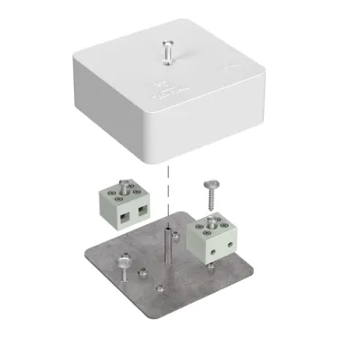 Коробка огнестойкая для кабель-канала 40-0450-FR6.0-4 Е15-Е60 (латунь) 75х75х30 IP42 4p, 6.0 мм.кв.| 40-0450-FR6.0-4-Е60 | Промрукав