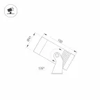 Светильник ALT-RAY-R61-15W Warm3000 (DG, 25 deg, 230V) (Arlight, IP67 Металл, 3 года) | 032557 | Arlight