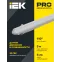 LIGHTING Светильник аварийный ДСП 1307А 36Вт 1ч 6500К IP65 1200мм серый пластик IEK