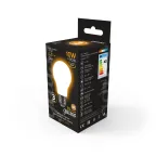 Лампа светодиодная Black LED Filament A60 OPAL E27 10W 820lm 2700К | 102202110 | Gauss