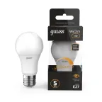 Лампа светодиодная LED 11Вт E27 220В 3000К A60, диммируемая | 102502111-D | Gauss