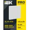 LIGHTING PRO Светильник светодиодный ДВО 2001A 45Вт 3000К IP40 588х588мм Грильято микропризма БАП 3ч IEK